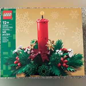 LEGO Christmas Table Decoration